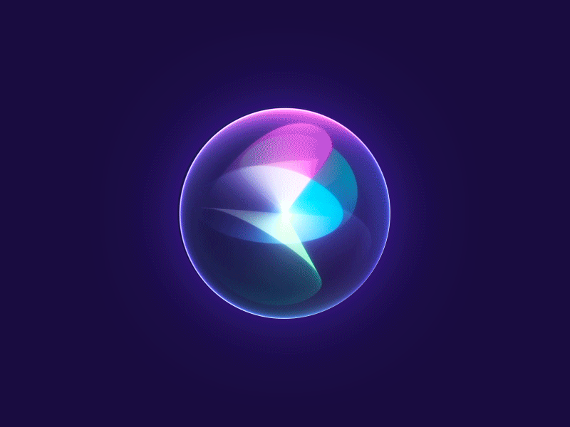 iPhone Siri Animation